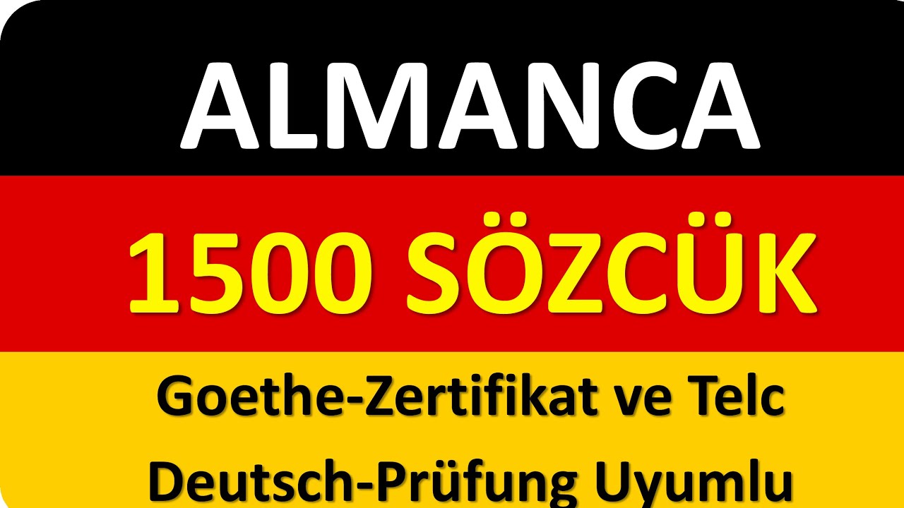 ALMANCA İLK 1500 SÖZCÜK - DEUTSCH