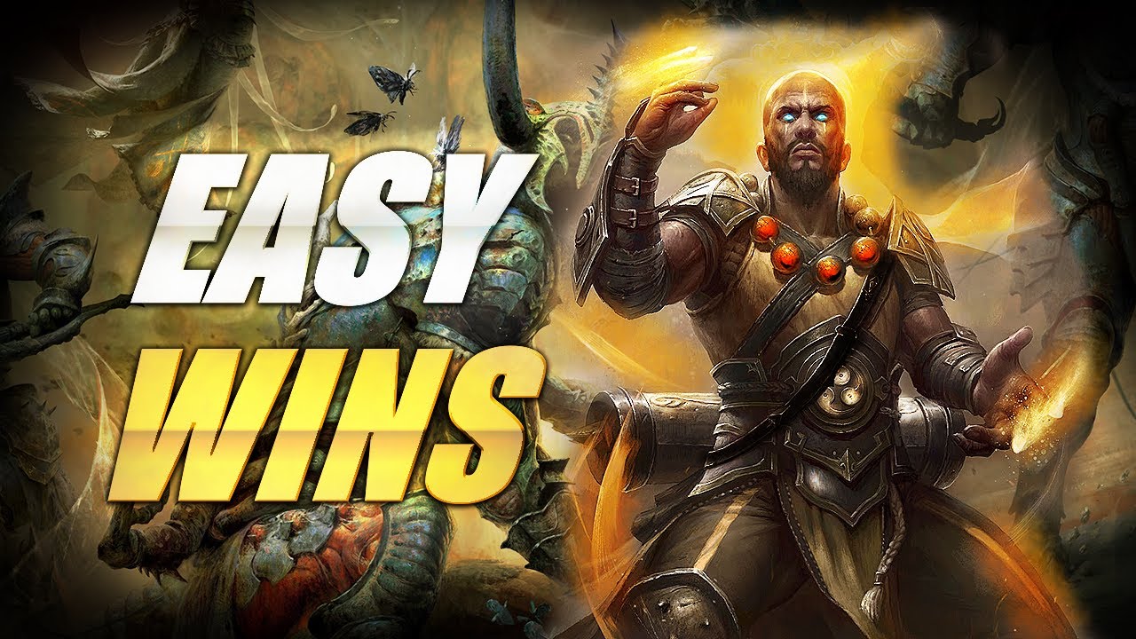 Easy MODE in TRIAL OF HORDES With this MONK BUILD