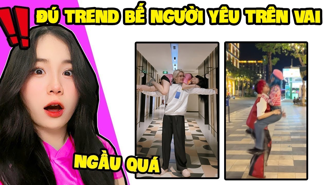 SAMMY REACTION ĐÚ TREND BẾ NGƯỜI YÊU TRÊN VAI