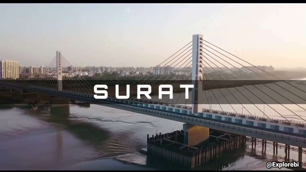 🇮🇳 DIAMOND CITY - SURAT | BEAUTIFUL CITY IN GUJARAT | EXPLORE BI