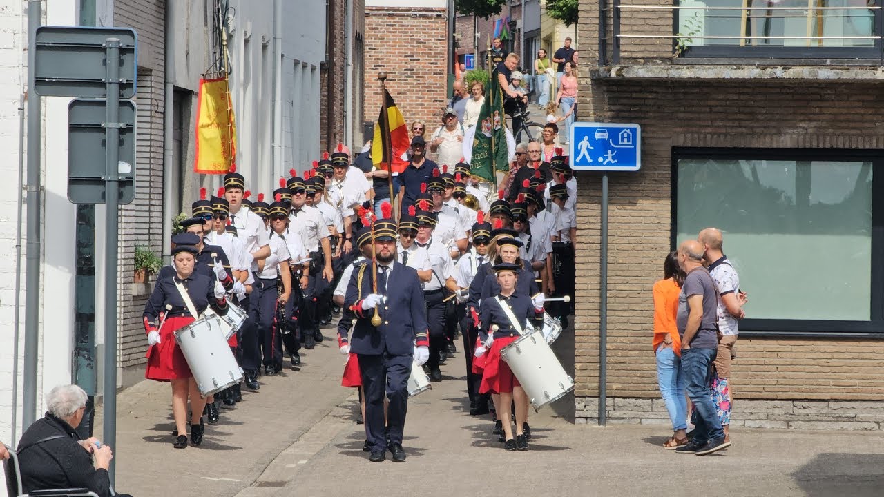 Muzikale taptoe van De Moulbaix-Ligne Band | Rupelmonde Schellekesfeesten 2025