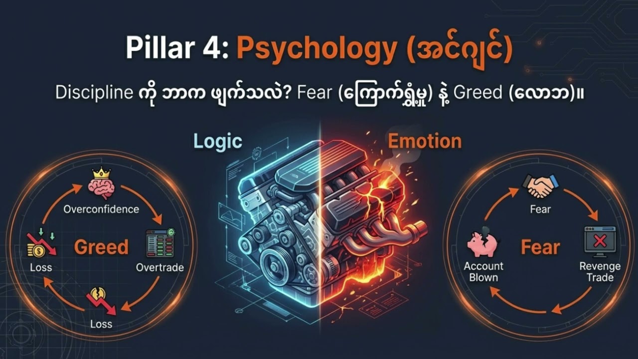 အောင်မြင်သော Trading နည်းဗျူဟာ၏ မဏ္ဍိုင်ကြီး ၄ ရပ်