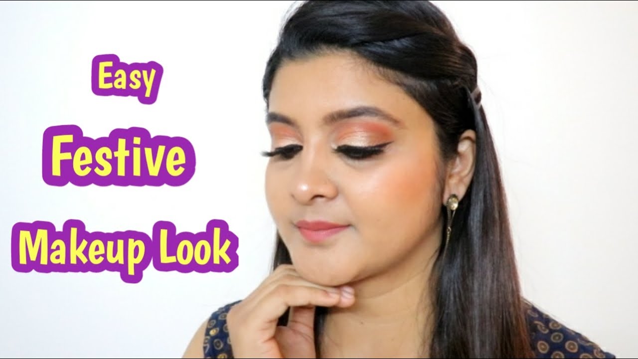 Easy Festive Makeup Look Tutorial |Sheetal Verma