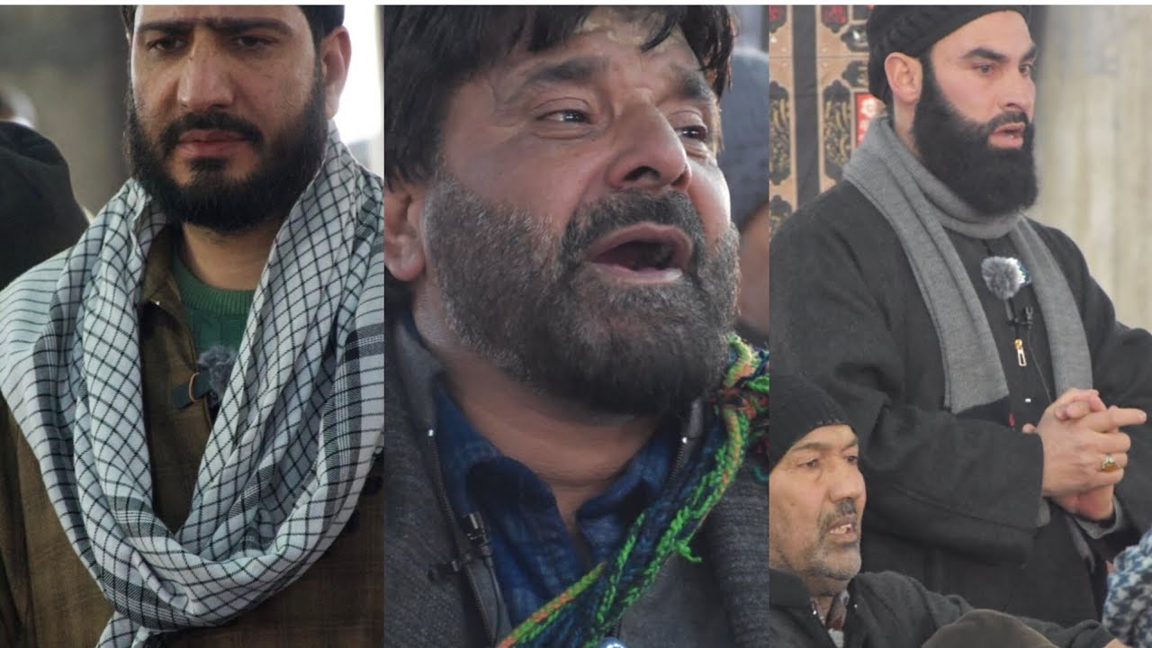 مرثیہ خوانی بسلسلہ شہادت باب الحوائج امام موسیٰ کاظم علیہ السلام (پارٹ- 1)