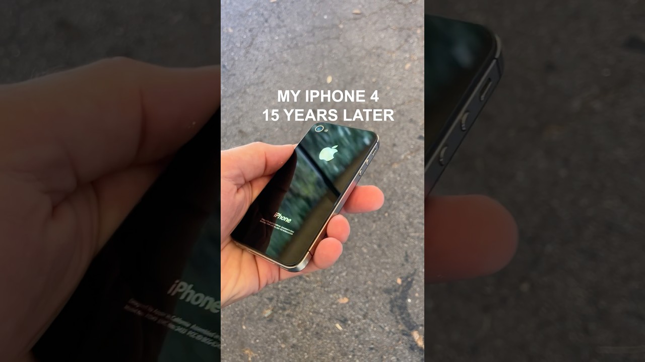 iPhone 4 - 15 Years Later. Small Phones Are Better - #apple #iphone