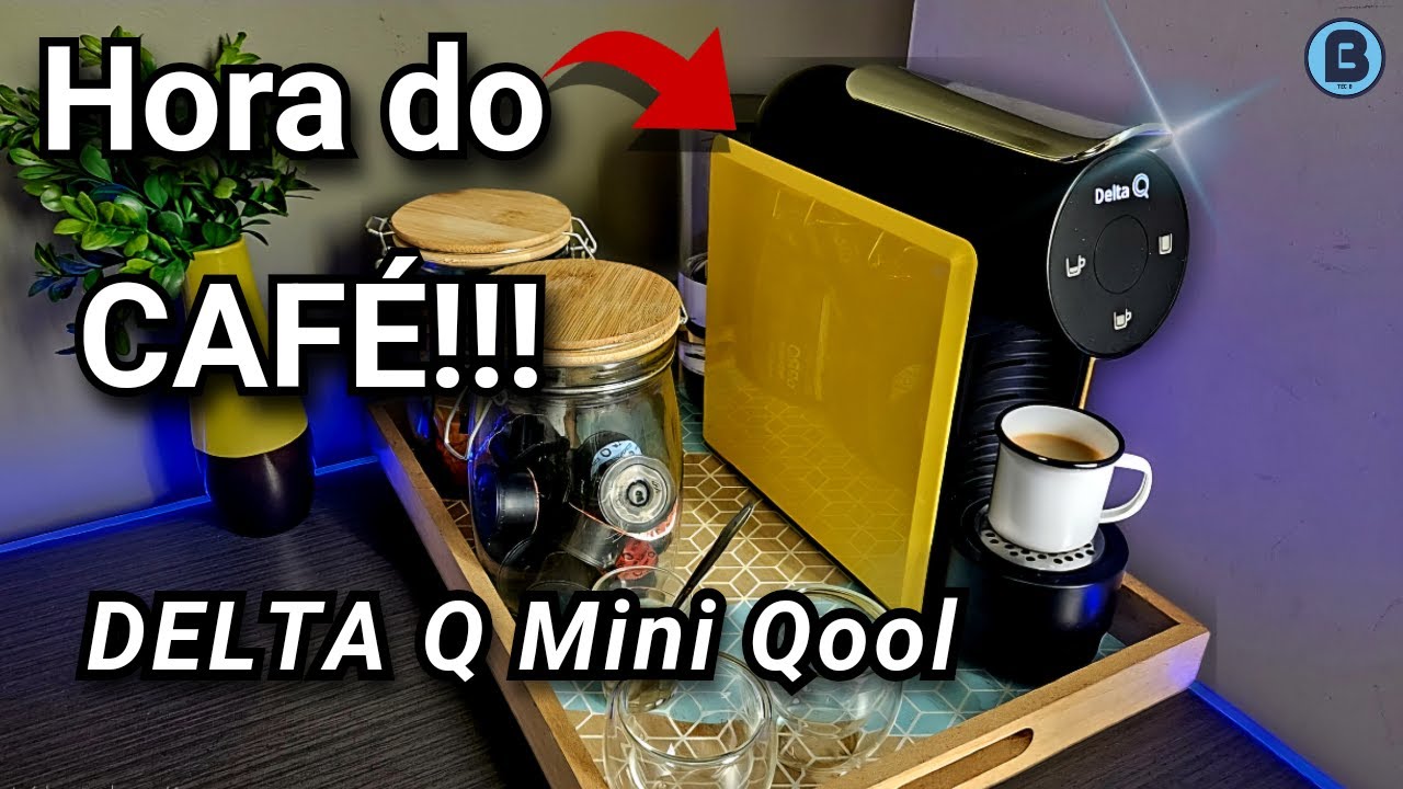 DELTA Q MINI QOOL - CAFETEIRA DE CÁPSULA BARATA!! VALE MESMO COMPRAR?