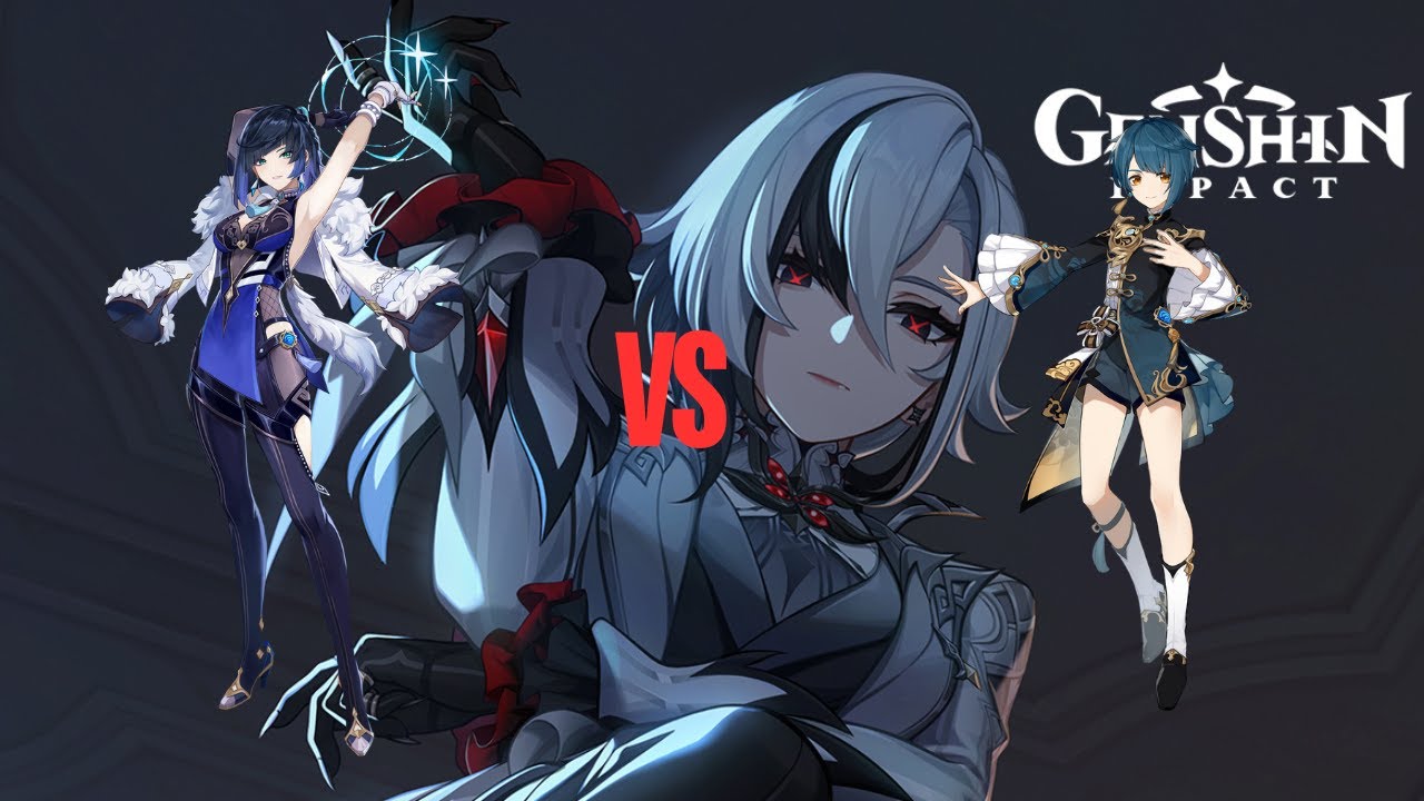 Who is better for Arlecchino ? Yelan vs Xingqiu  Genshin Impact 4.6