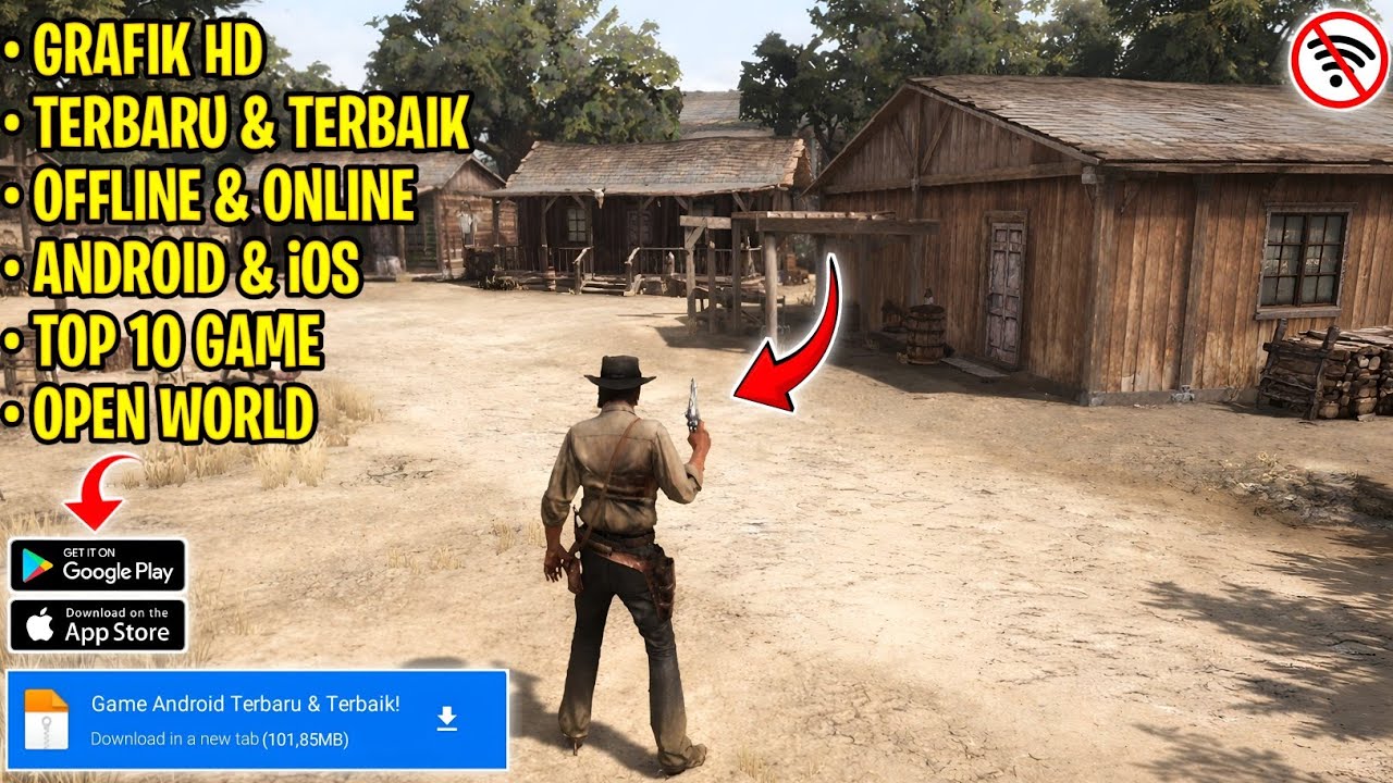 Download 10 Game Open World Grafik HD Di android & iOS Terbaik & Terbaru Offline & Online 2026