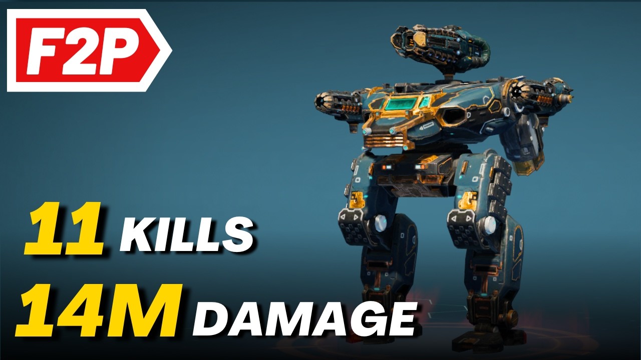 Raptor Athos Aramis in Champion League - War Robots Free to Play Gameplay WR F2P
