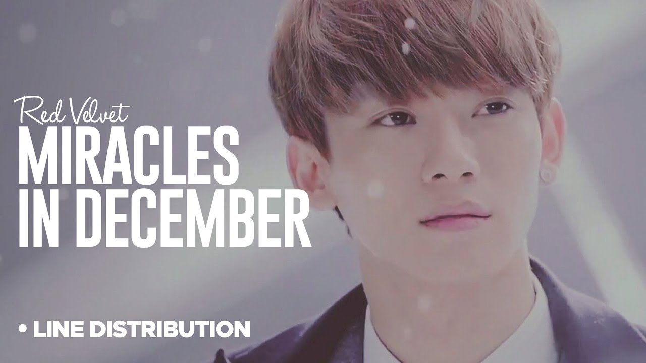 EXO - Miracles in December : Line Distribution