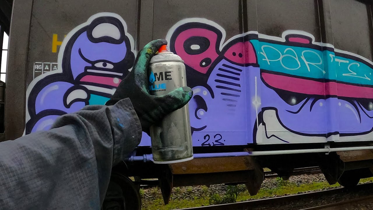 💥Graffiti - Persona atentado no vagão