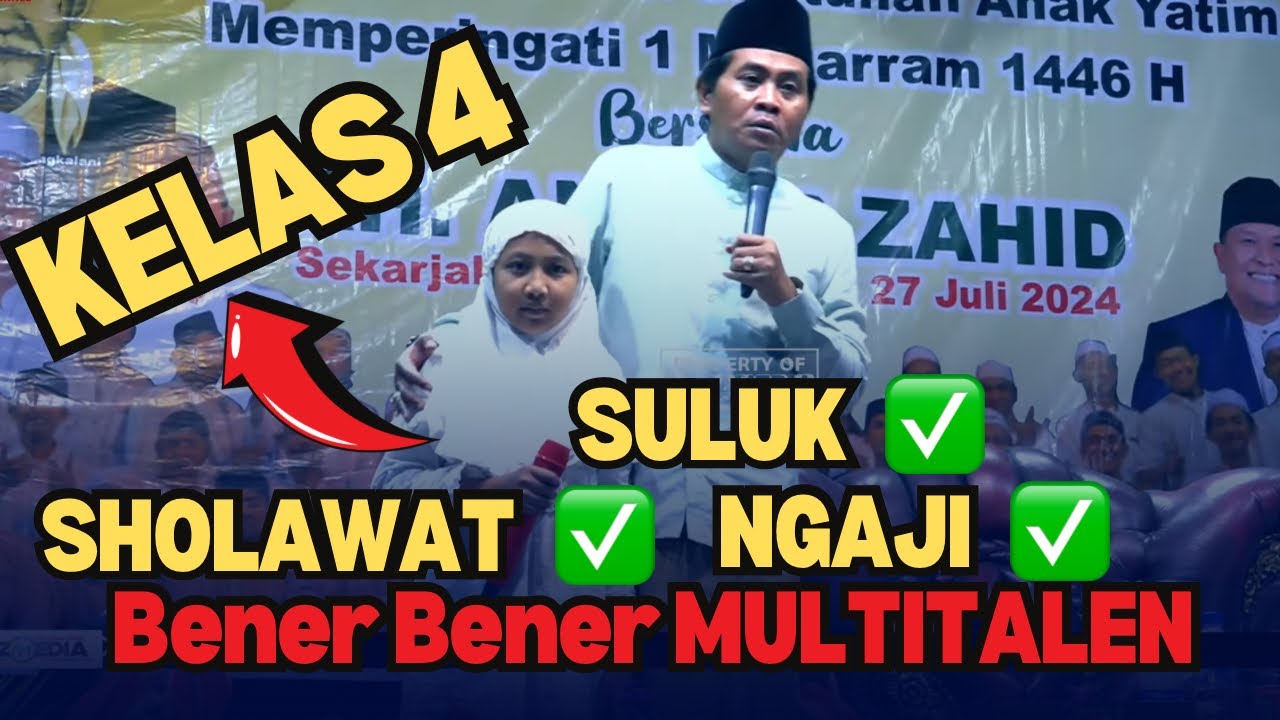 KH ANWAR ZAHID TERBARU | KELAS 4 SD SUARANYA JOSS... SAMA BAGAS YANG LUCU PARAH