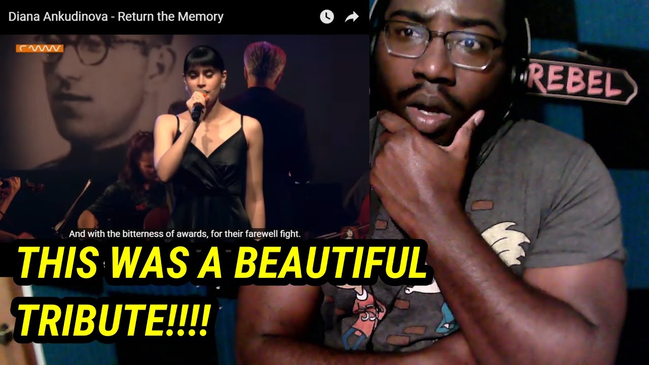 American Man Reacts to Diana Ankudinova - Return the Memory