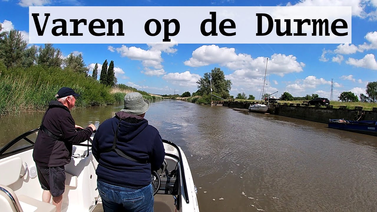 Varen op de Tijrivier Durme