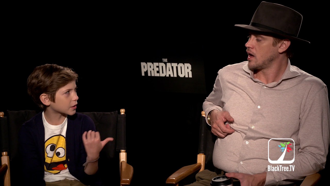 Boyd Holbrook and Jacob Tremblay THE PREDATOR Interview for TIFF 2018