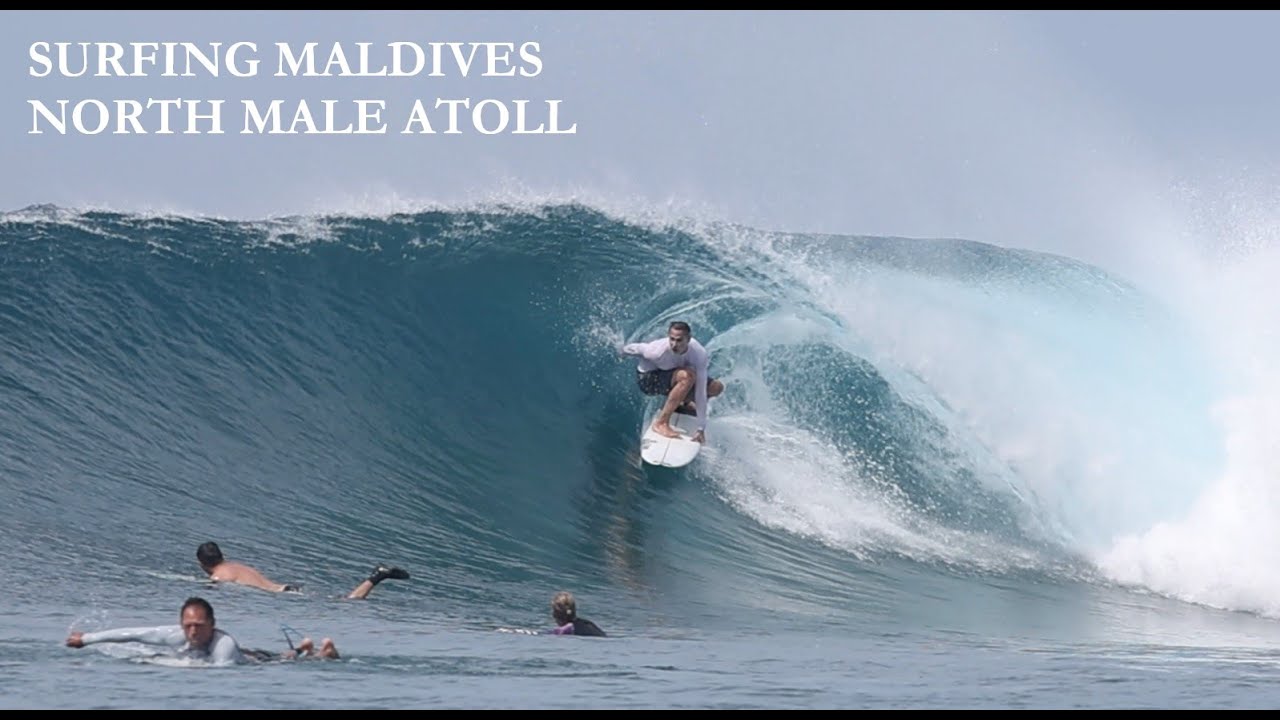 Surfing Maldives North Male Atoll (Trip VLOG) - Jailbreak | Sultans | Chickens