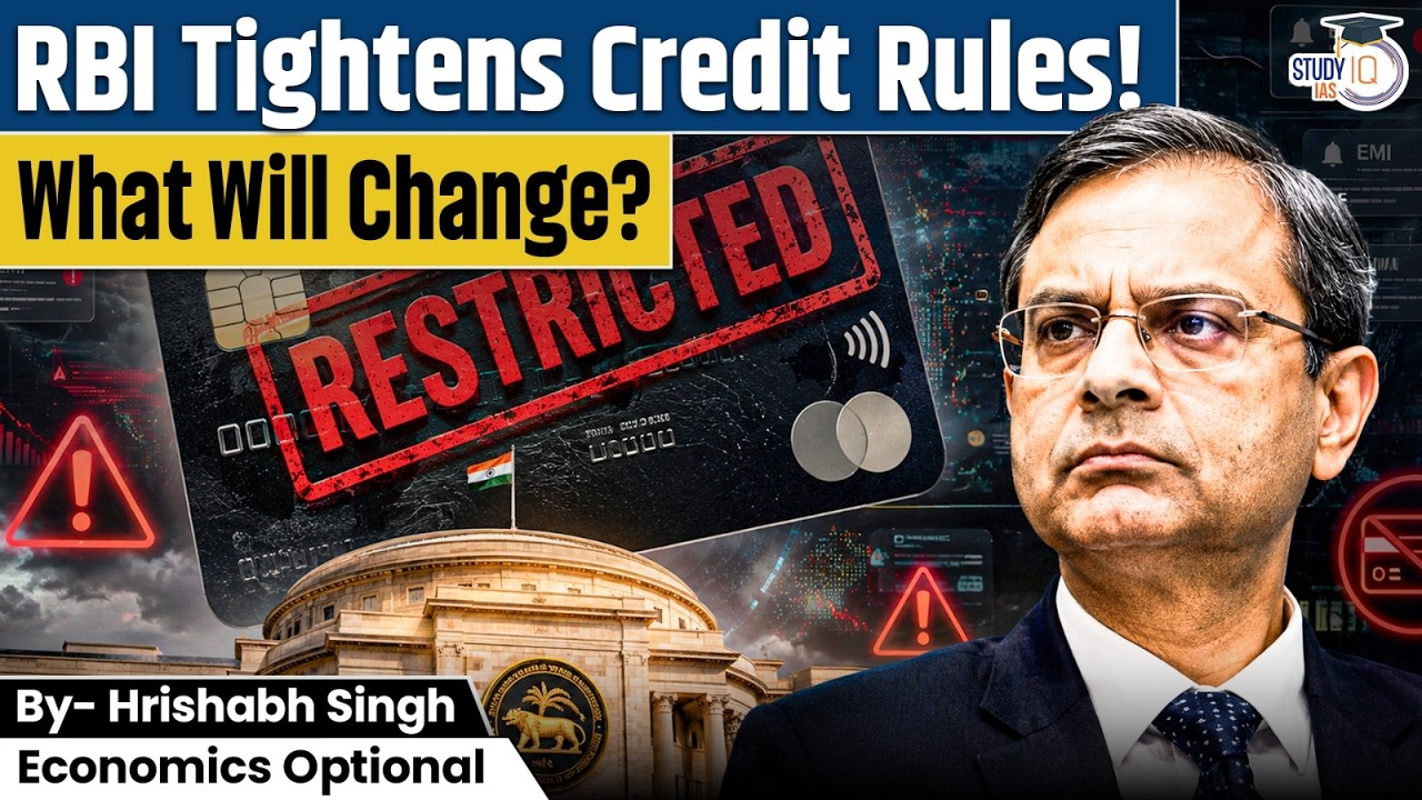 Credit on Credit? Why RBI Tightened Loan Rules! | Economics by Hrishabh Singh