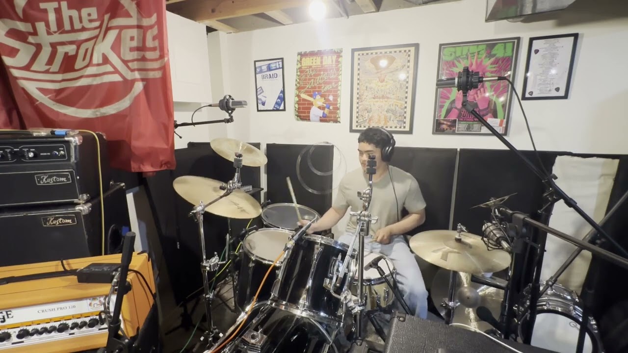 Trying Your Luck - The Strokes (Drum Cover)