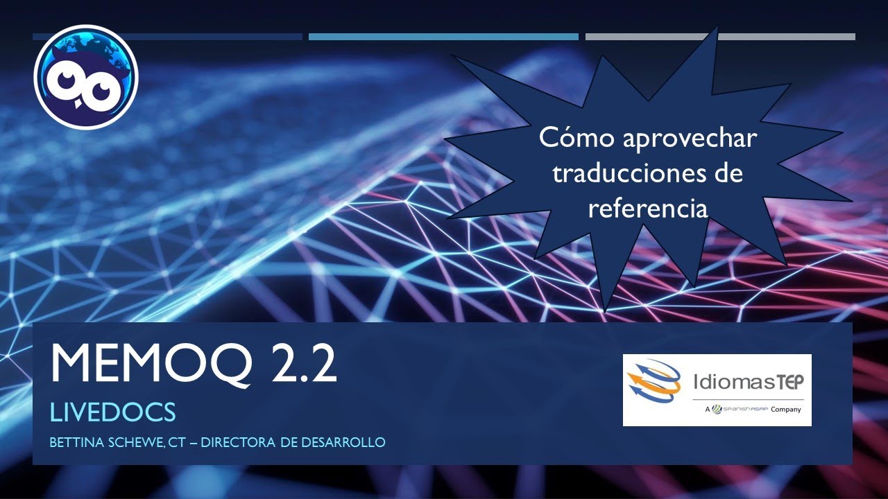 2 2 LiveDocs en memoQ