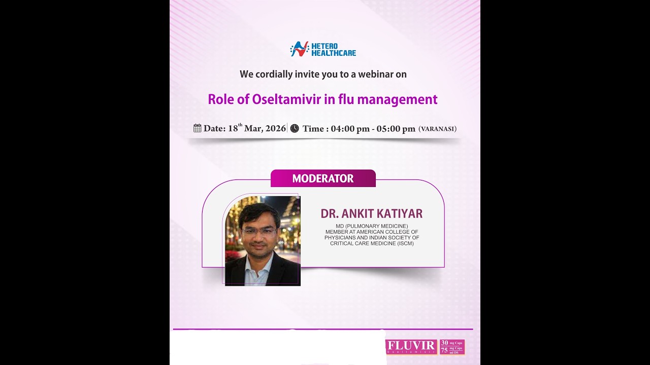 Role of Oseltamivir in flu management by Dr. Ankit Katiyar.