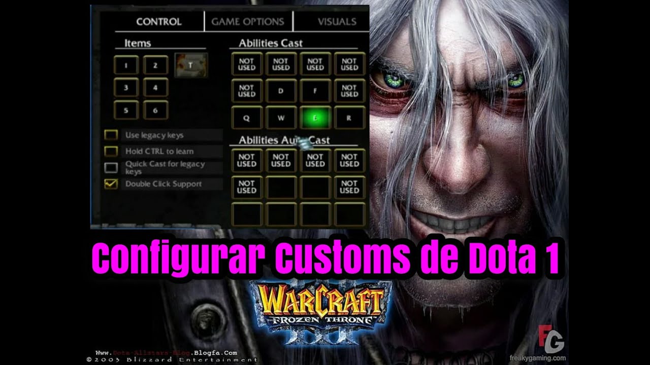 ¿Como customizar tu Warcraft III Dota 1 en 2023?