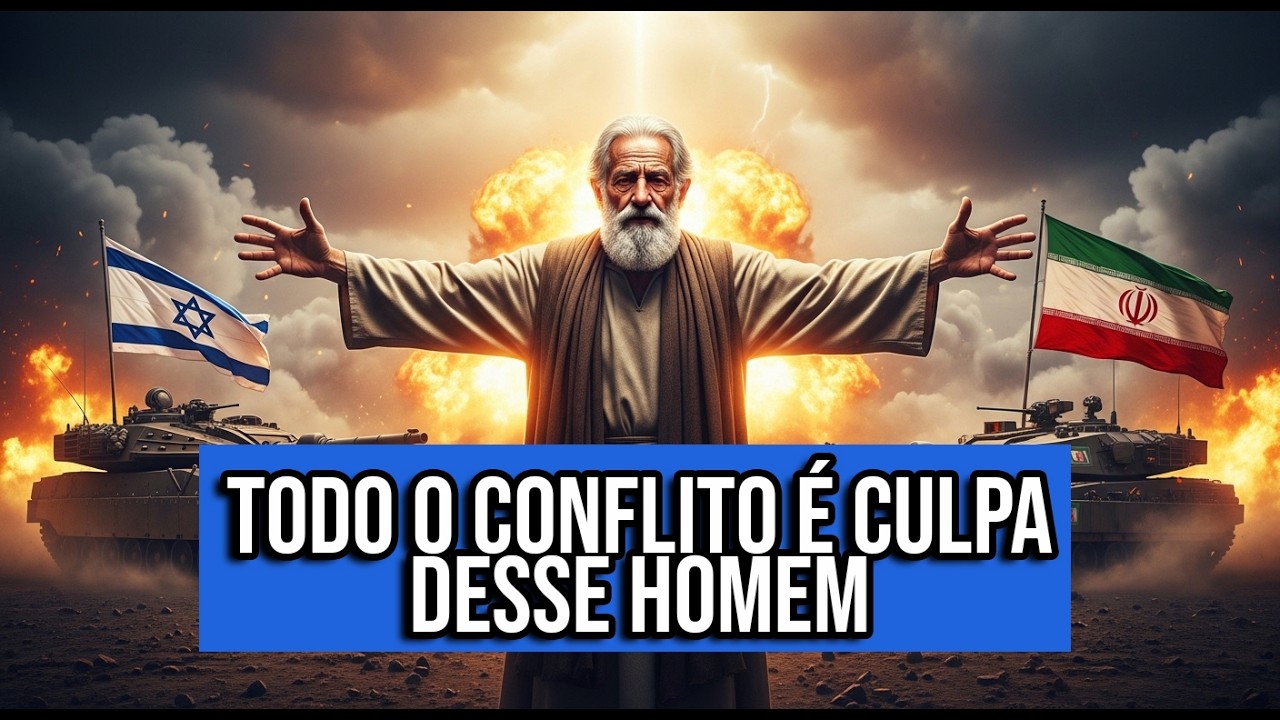 A ORIGEM BÍBLICA DO ÓDIO ENTRE ISRAEL E IRÃ É POR CAUSA DESSE HOMEM...