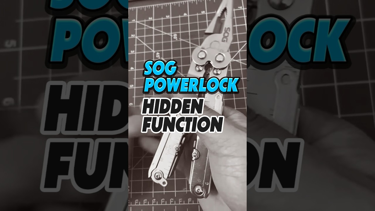 Большинство людей не знают #мультитул #SOG #leatherman #сделайсам #edc