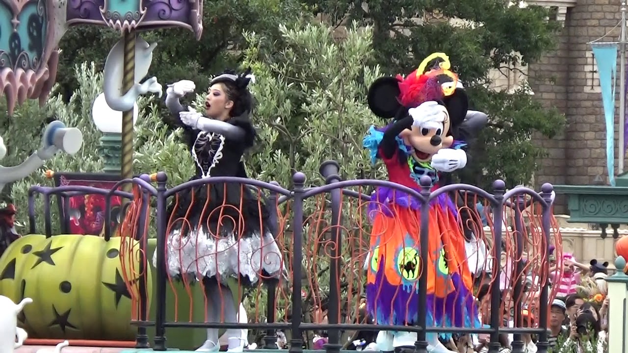 TDLハロウィン　スプーキーbooパレード2019/9/14（1回目）