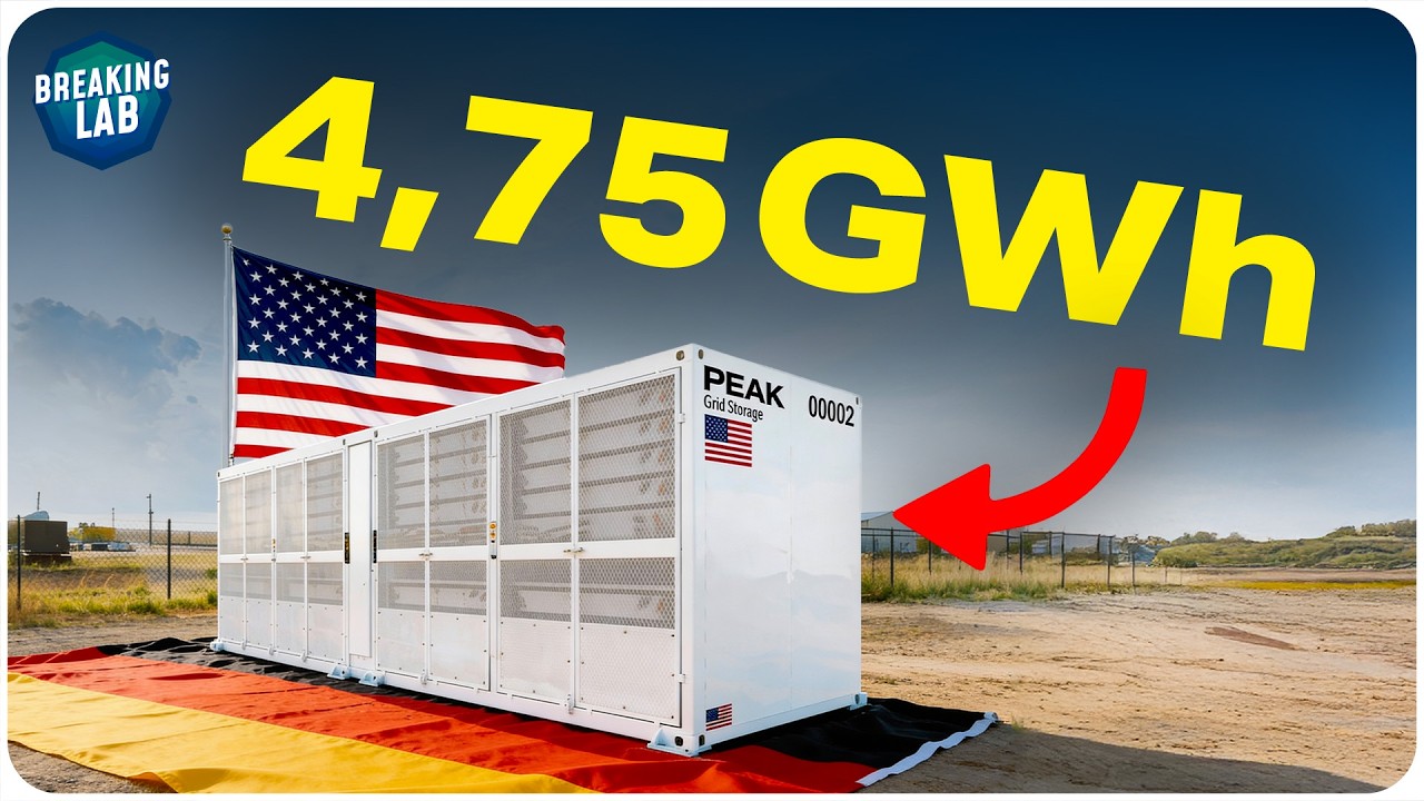 Natrium-Batterien vor dem Durchbruch?! Megaprojekte in China und USA!
