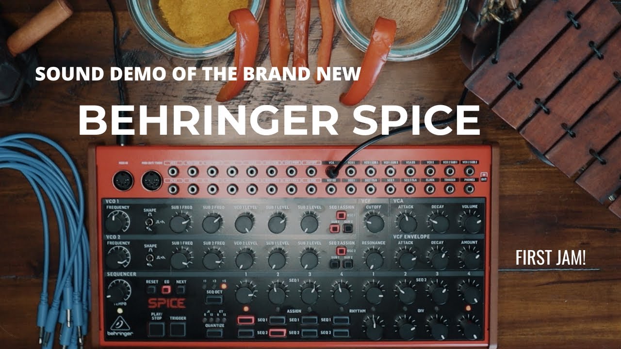 Behringer Spice: First Four Sonic Explorations 🚀