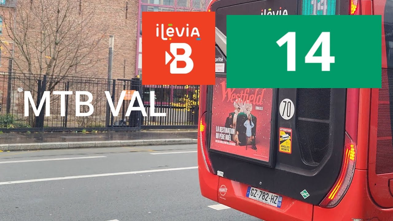 BUS LIGNE 14 IVECO URBANWAY 12 C9 N°10632