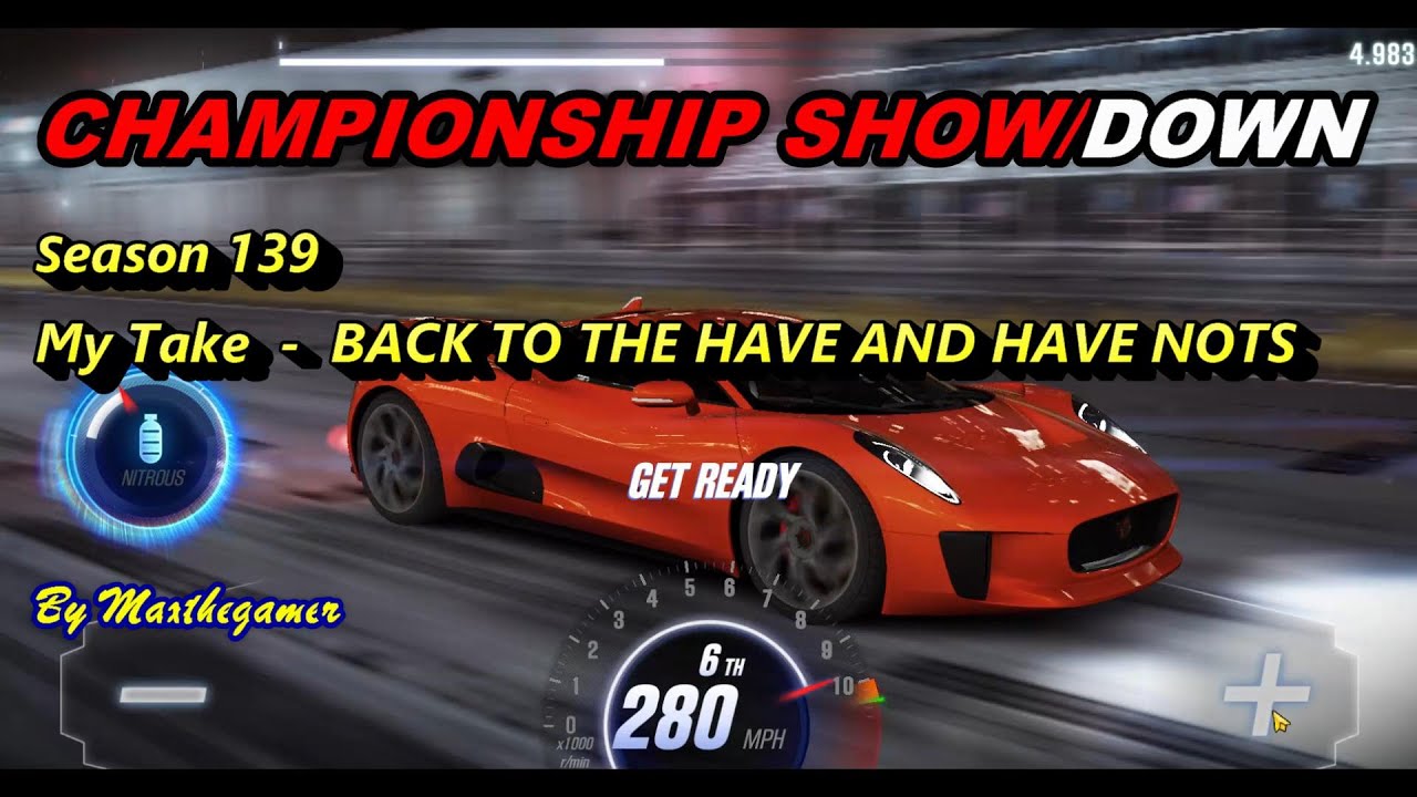CSR 2 | CSR Racing 2, Season 139 Championship SD