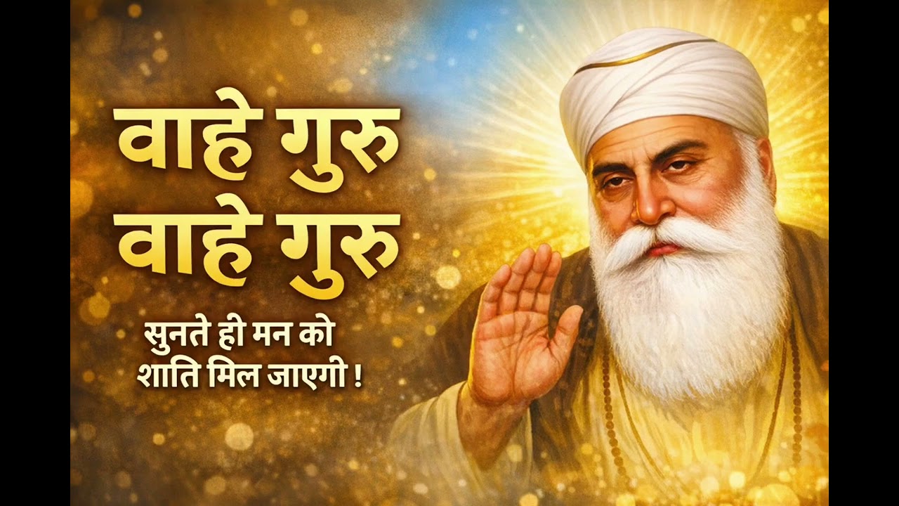 वाहे गुरु वाहे गुरु | शांति देने वाला सिमरन | Guru Nanak Dev Ji Kirtan(वैकल्पिक)वाहे गुरु वाहे गुरु 