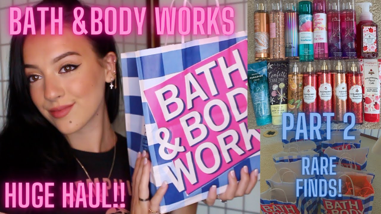HUGE BATH AND BODY WORKS SEMI ANNUAL SALE HAUL!!! PART 2!!! RARE FINDS!!