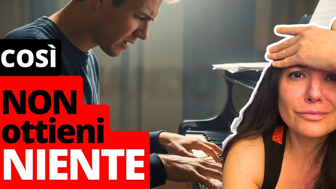 L'ERRORE che TUTTI I PIANISTI FANNO quando STUDIANO TECNICA