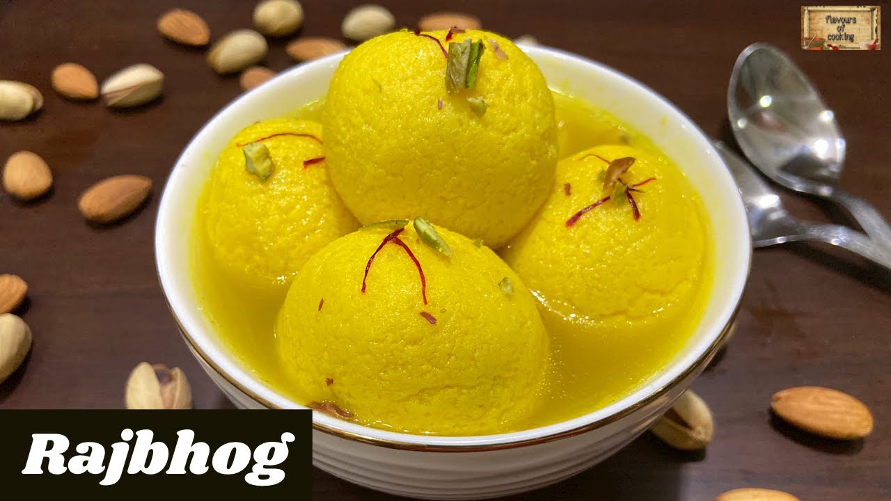 Rajbhog Recipe | Kesar Rajbhog | Soft and Spongy Rajbhog | Kesar Rasgulla |