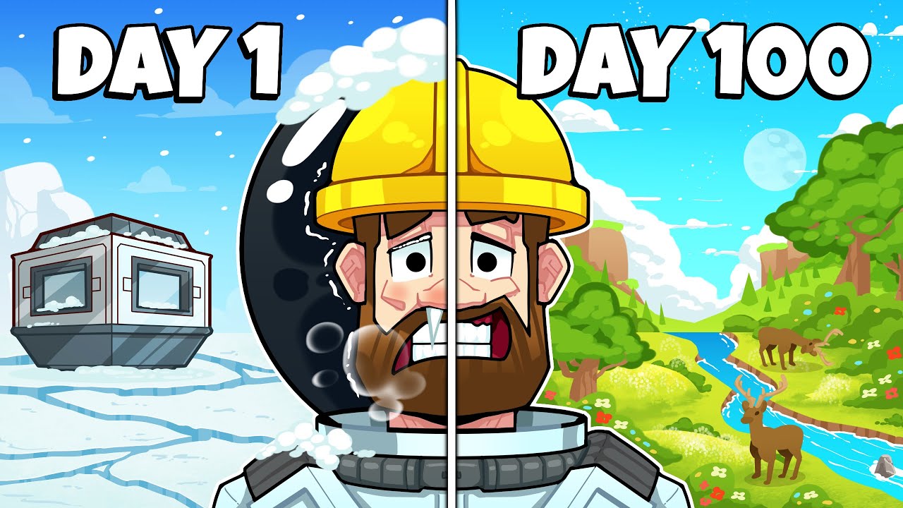 Transforming a FROZEN WASTELAND into a thriving planet!