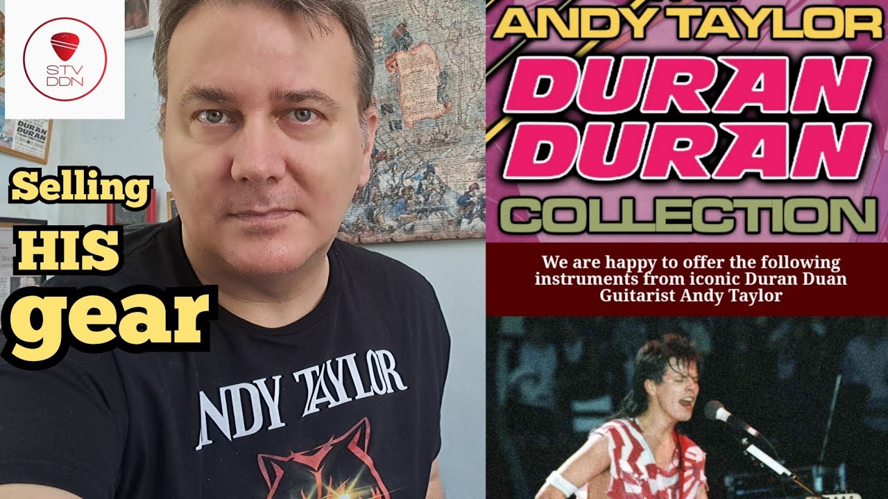 Andy Taylor (Duran Duran) selling some of his gear - july 2024