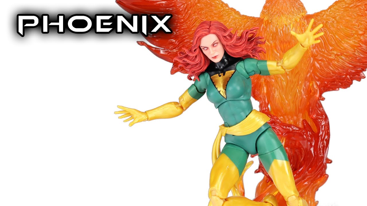 Marvel Legends JEAN GREY & PHOENIX FORCE X-Men Deluxe Action Figure Review