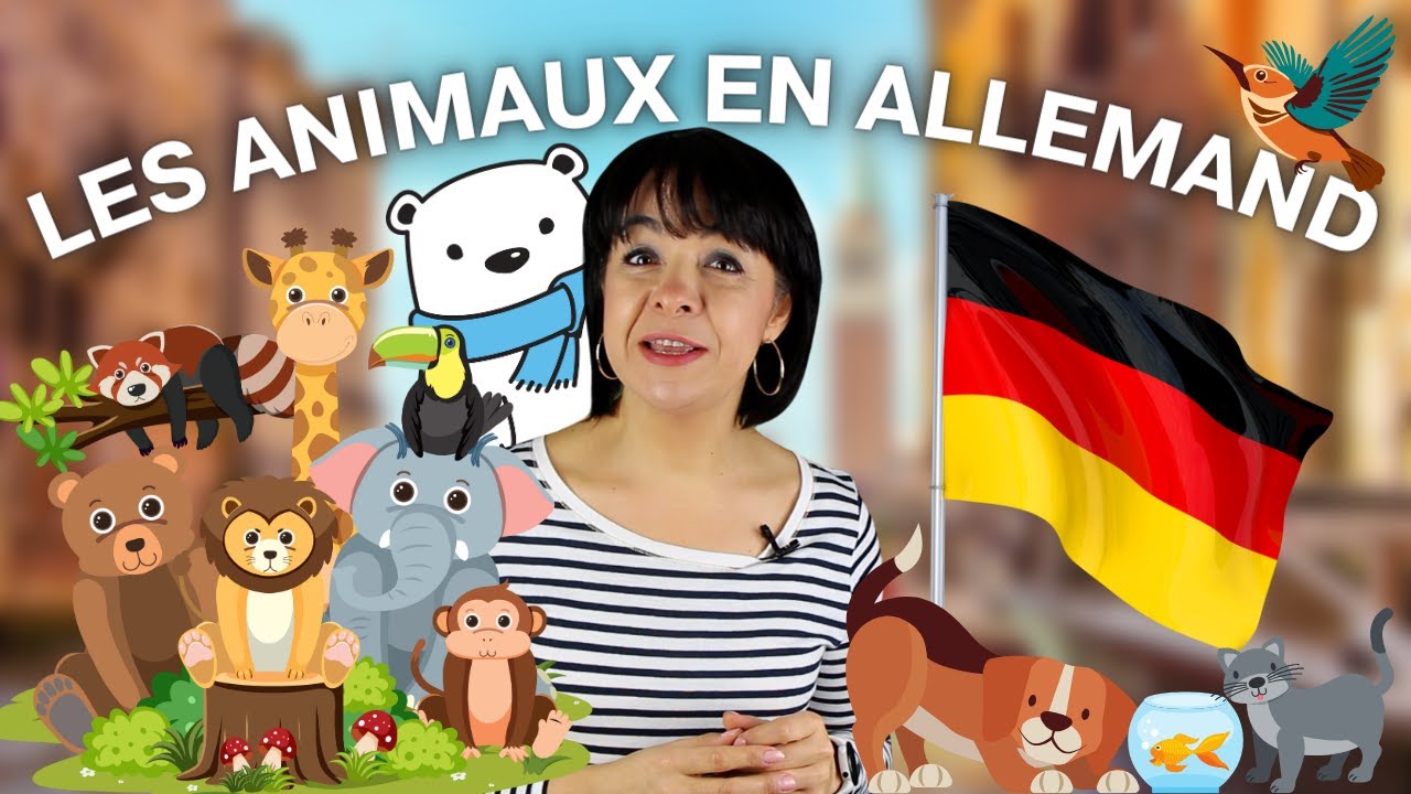 LES ANIMAUX EN ALLEMAND / DÉBUTANT