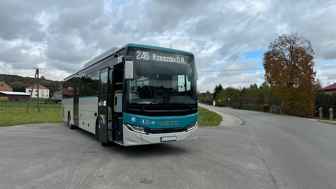 🚌PKS Rzeszów🚌Linia 246 Kielnarowa Obszary ➡️ Rzeszów D.A. (Iveco Crossway 12 Line NP)