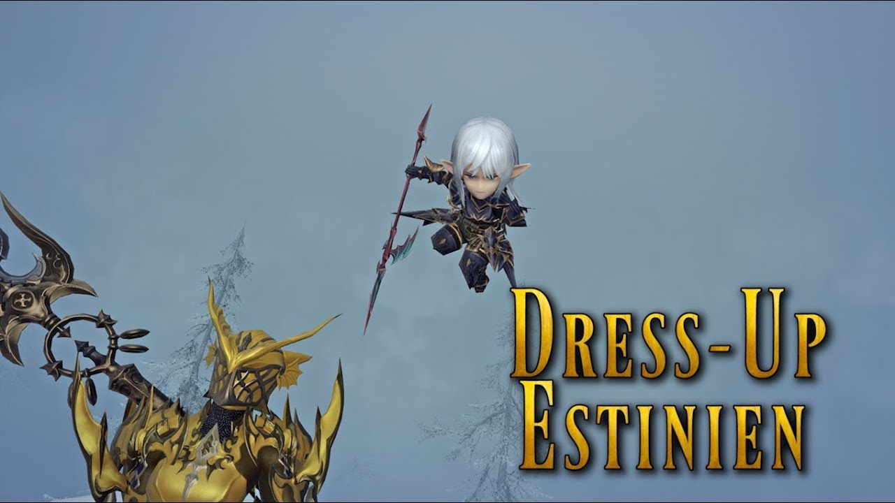FFXIV: Dress Up Estinien Minion
