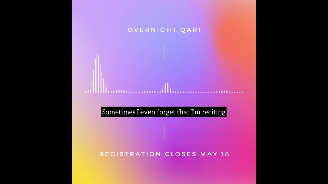 Sr. Lalla from the Congo 🇨🇬 shares her Overnight Qari Experience