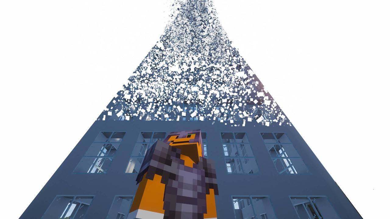 I Built the Tallest Base Ever in Survival Minecraft