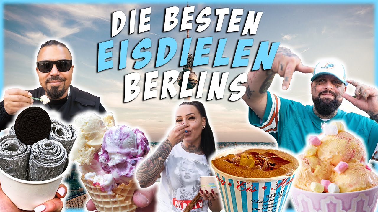 Die BESTEN Eisdielen Berlins  🍧 Das Beste Eis der WELT ! 🏆😲