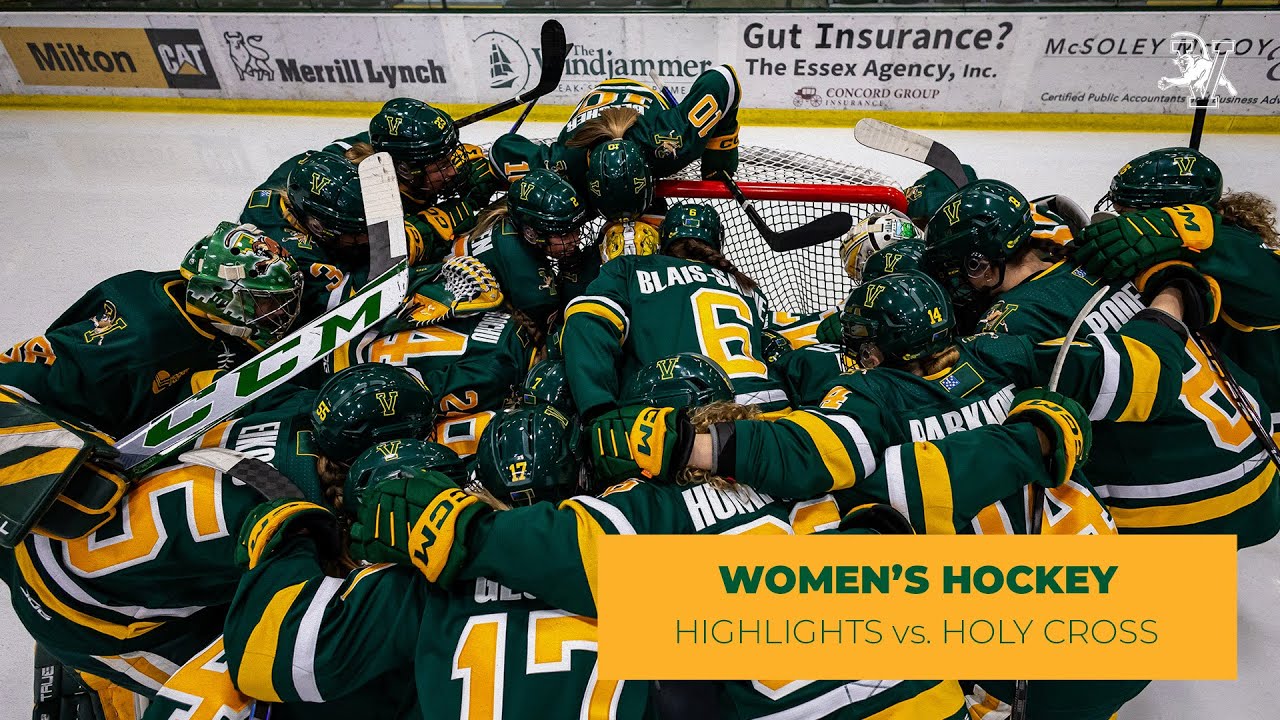 Women's Hockey: Vermont vs. Holy Cross (2/2/24)