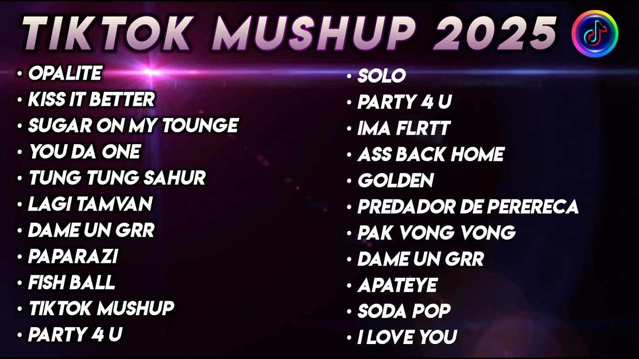 NEW TIKTOK MUSHUP _ TIKTOKMUSIC2025 _ DJ BILLY REMIX