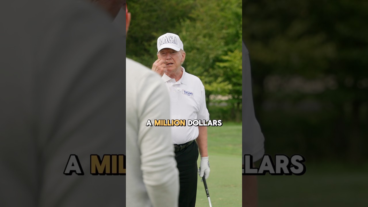 Трамп предложил Байдену 1 миллион долларов за матч по гольфу 🤯