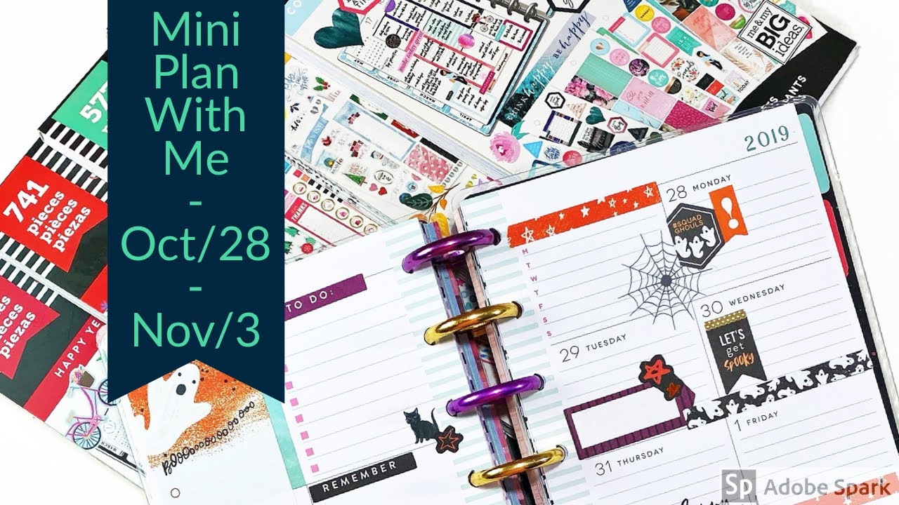 Mini Plan With Me - Oct 28 - Nov 3