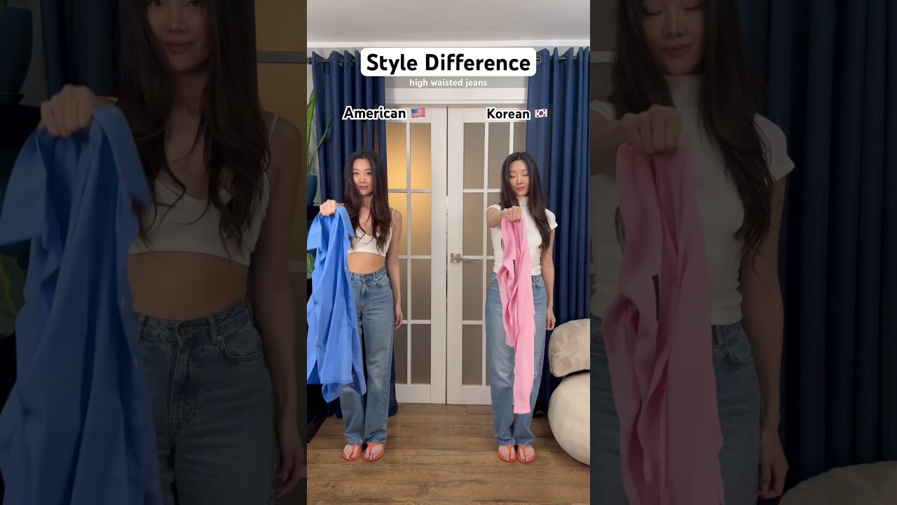 American vs Korean style 🇺🇸🇰🇷  
